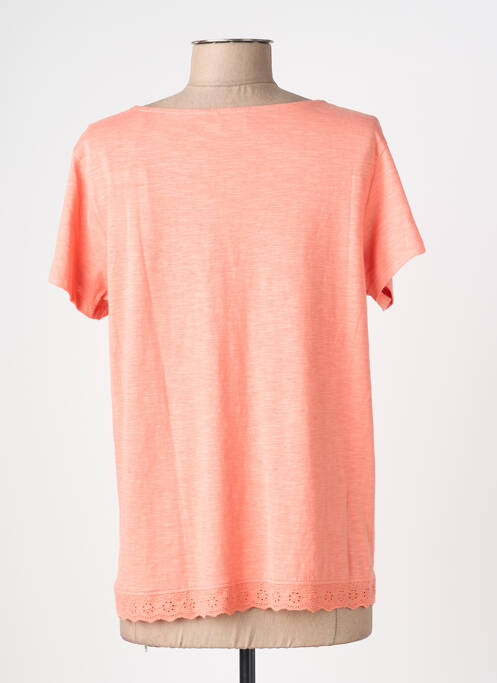 Chemisier manches courtes manches courtes orange C'EST BEAU LA VIE femme