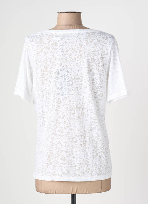 T-shirt imprimé fantaisie manches courtes blanc TELMAIL femme