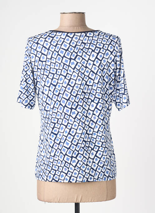 T-shirt manches mi-longues manches courtes bleu TELMAIL femme