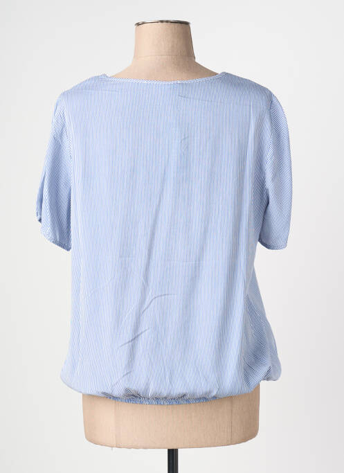 Blouse manches courtes manches courtes bleu TELMAIL femme