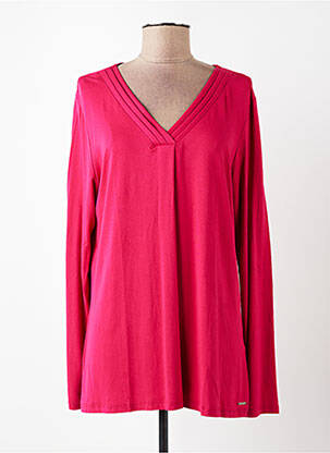 T-shirt manches longues manches longues rose DIANE LAURY femme