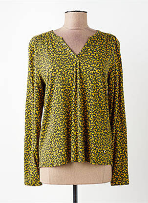 T-shirt manches longues manches longues jaune KATMAI femme