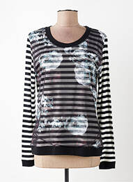T-shirt manches longues manches longues noir KATMAI femme