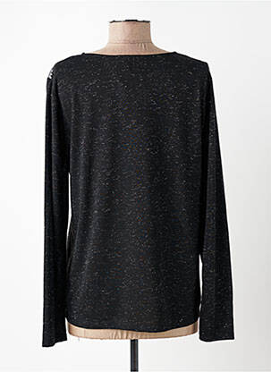 Top stretch manches longues noir KATMAI femme