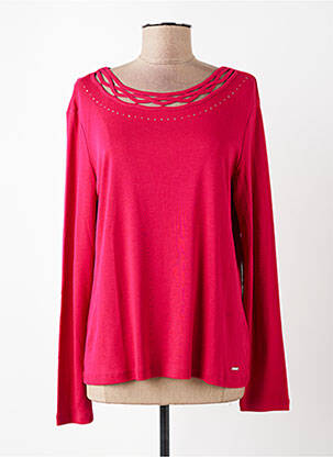 T-shirt manches longues manches longues rose DIANE LAURY femme