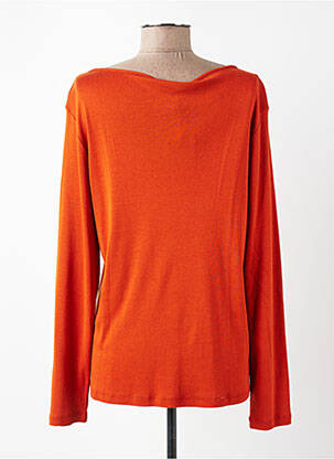 T-shirt manches longues manches longues orange DIANE LAURY femme