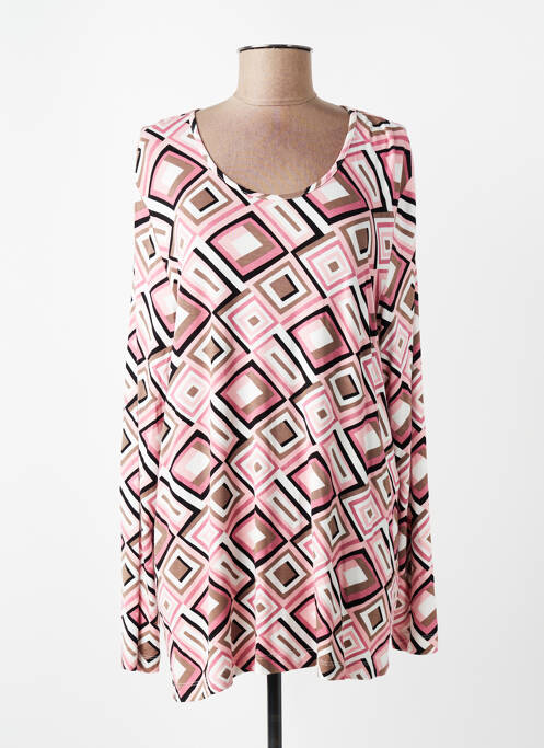 T-shirt manches longues manches longues rose JENSEN femme
