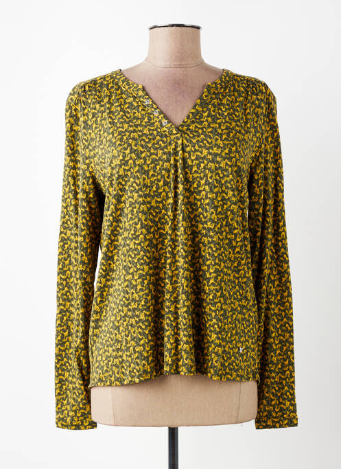 T-shirt manches longues manches longues jaune KATMAI femme
