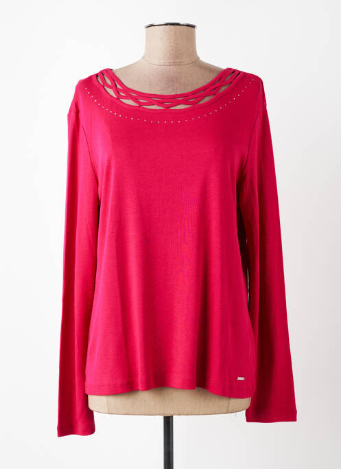 T-shirt manches longues manches longues rose DIANE LAURY femme