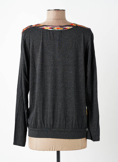 T-shirt manches longues manches longues gris DIANE LAURY femme