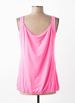 Top stretch fines bretelles rose MARBLE femme