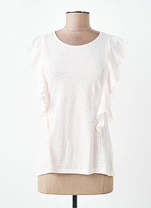 T-shirt stretch manches courtes rose KATMAI femme