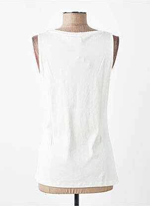 Débardeur stretch sans manche beige KATMAI femme