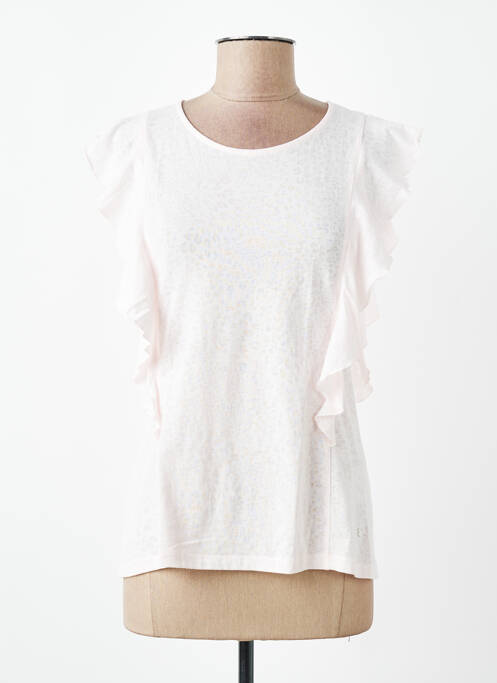 T-shirt stretch manches courtes rose KATMAI femme