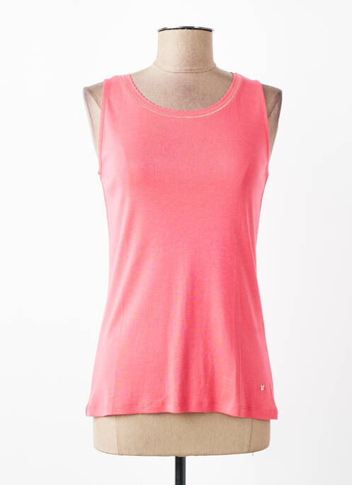 Débardeur stretch sans manche rose KATMAI femme
