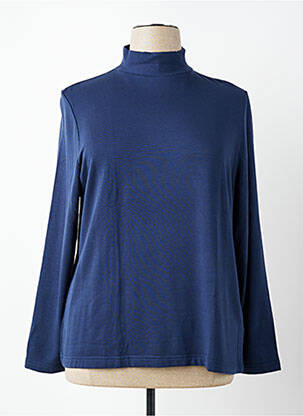 T-shirt manches longues manches longues bleu GRIFFON femme