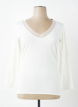 T-shirt manches longues manches longues blanc ATHENA femme