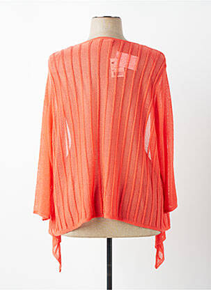 Veste casual coupe cintrée orange DIANE LAURY femme