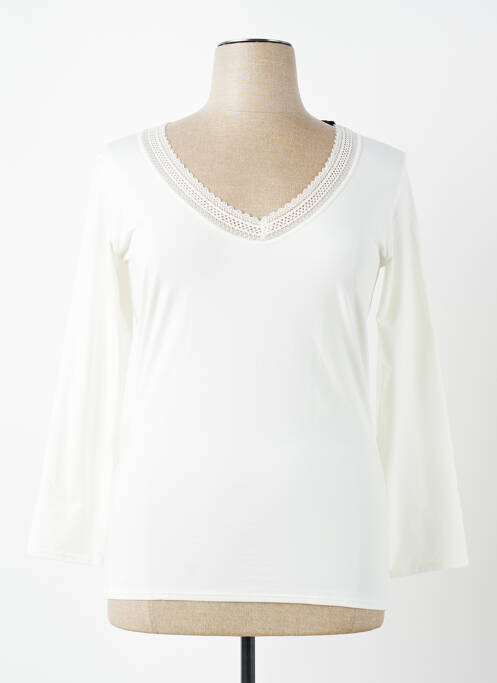 T-shirt manches longues manches longues blanc ATHENA femme