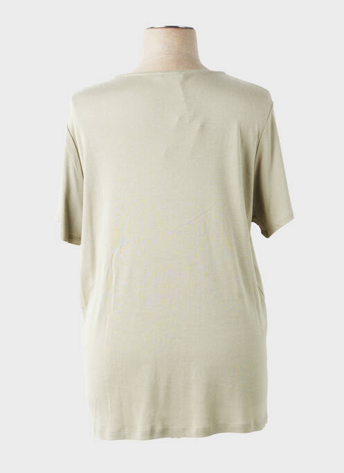 T-shirt coupe droite manches courtes vert DIANE LAURY femme