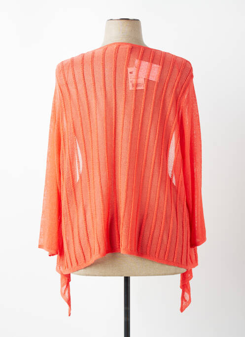 Veste casual coupe cintrée orange DIANE LAURY femme