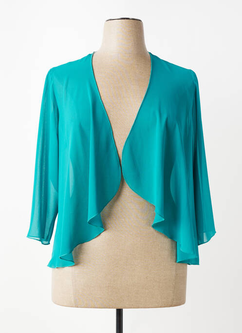 Veste casual coupe cintrée bleu GREGORY PAT femme