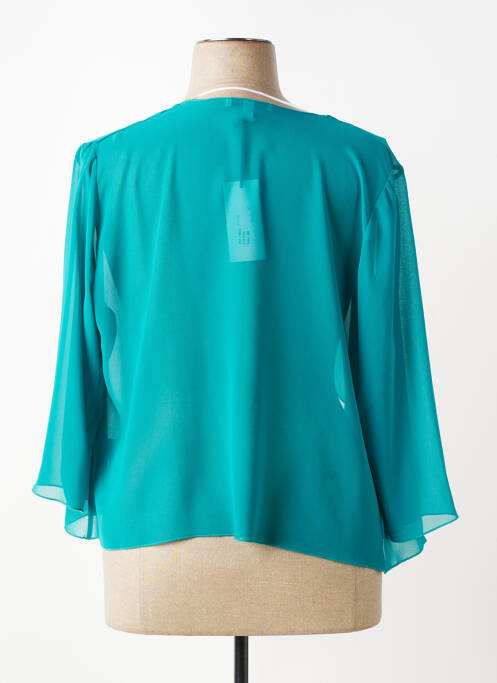 Veste casual coupe cintrée bleu GREGORY PAT femme