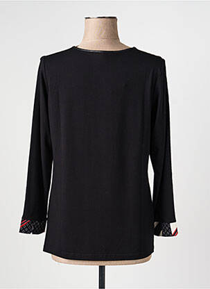 T-shirt manches longues manches longues noir TELMAIL femme