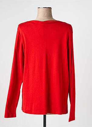 T-shirt manches longues manches longues rouge DIANE LAURY femme