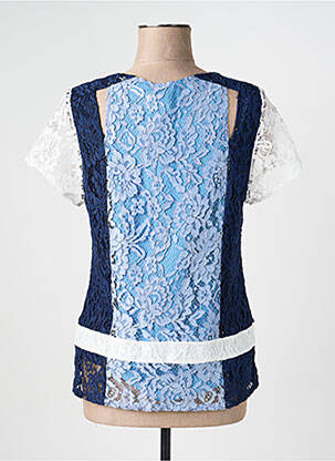 Top manches courtes manches courtes bleu MERI & ESCA femme