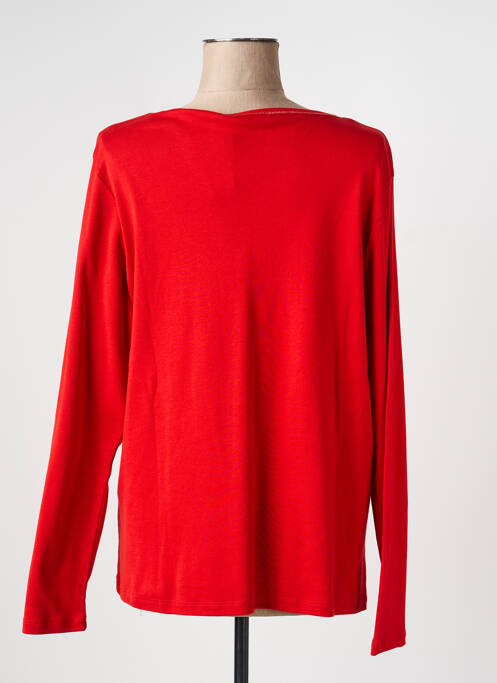 T-shirt manches longues manches longues rouge DIANE LAURY femme