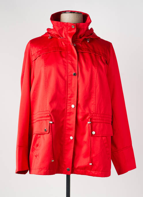 Blouson col col montant rouge CONCEPT K femme