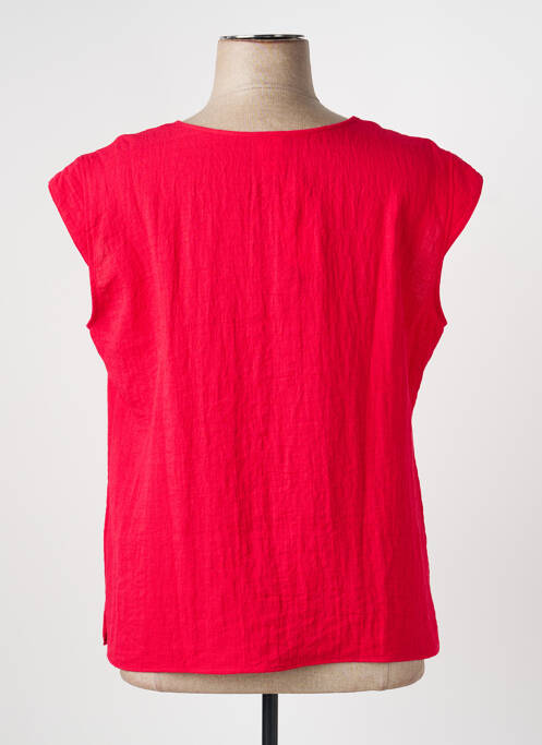 Top manches courtes manches courtes rose GEVANA femme