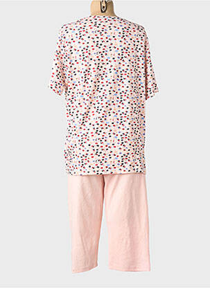 Pyjama coupe droite rose ARY & BELLE femme