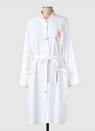 Déshabillé manches longues blanc JP femme