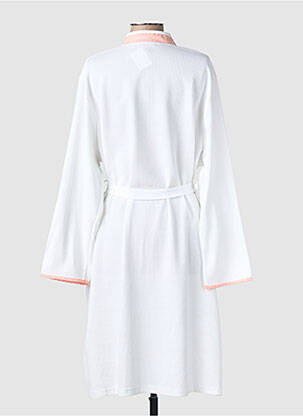 Déshabillé manches longues blanc JP femme