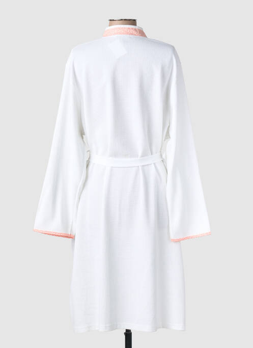 Déshabillé manches longues blanc JP femme