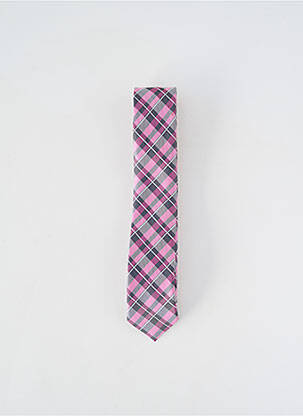 Cravate  rose JEAN BAPTISTE RAUTUREAU homme