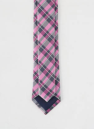 Cravate  rose JEAN BAPTISTE RAUTUREAU homme
