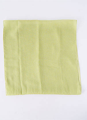 Foulard légère et transparente vert JEAN BAPTISTE RAUTUREAU femme