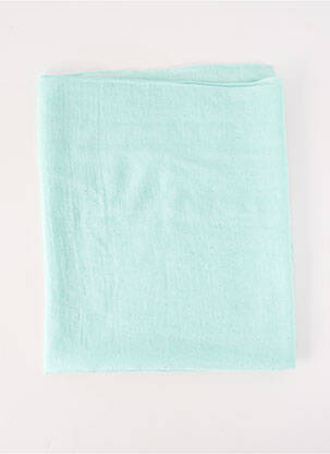 Foulard légère et transparente bleu JEAN BAPTISTE RAUTUREAU femme
