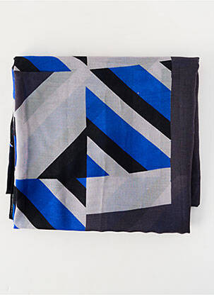 Foulard légère et transparente gris JEAN BAPTISTE RAUTUREAU femme