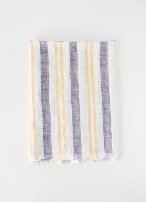 Foulard coutures renforcées jaune JEAN BAPTISTE RAUTUREAU homme