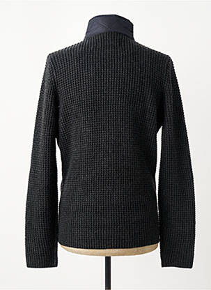Veste casual fermeture boutonnée sur le devant bleu MARVELIS homme