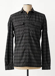 Veste casual fermeture boutonnée sur le devant noir TOM TAILOR homme