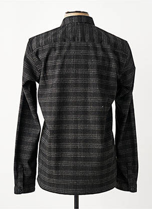 Veste casual fermeture boutonnée sur le devant noir TOM TAILOR homme