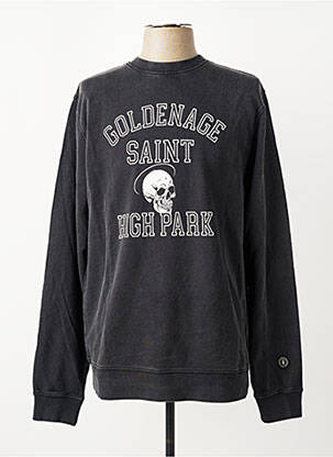 Sweat-shirt sérigraphie floquée manches longues gris LE TEMPS DES CERISES homme