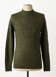 Pull stretch manches longues vert NO EXCESS homme