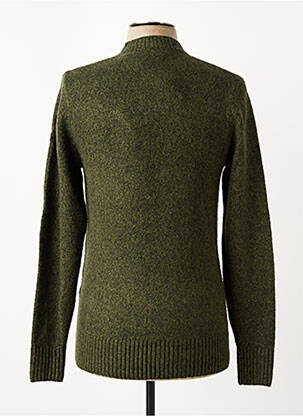 Pull stretch manches longues vert NO EXCESS homme