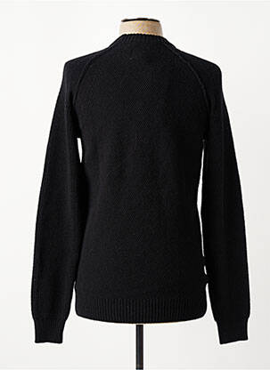 Pull col rond manches longues noir GARCIA homme